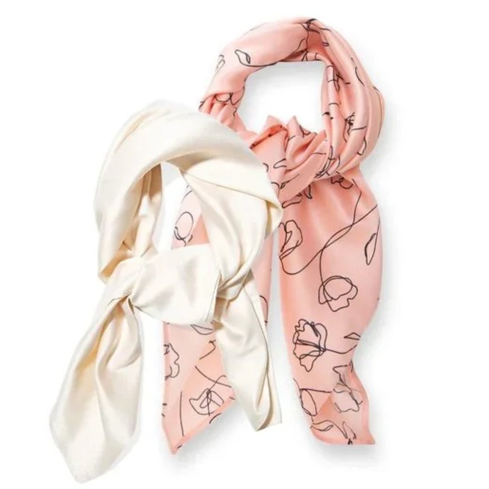 Lark & Ives Hair Scarf Bundle of 2 NEW w/tags